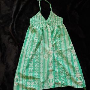 Lagaci brand halter style summer dress.